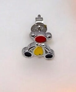 Teddy Pendant set with chain- for kids