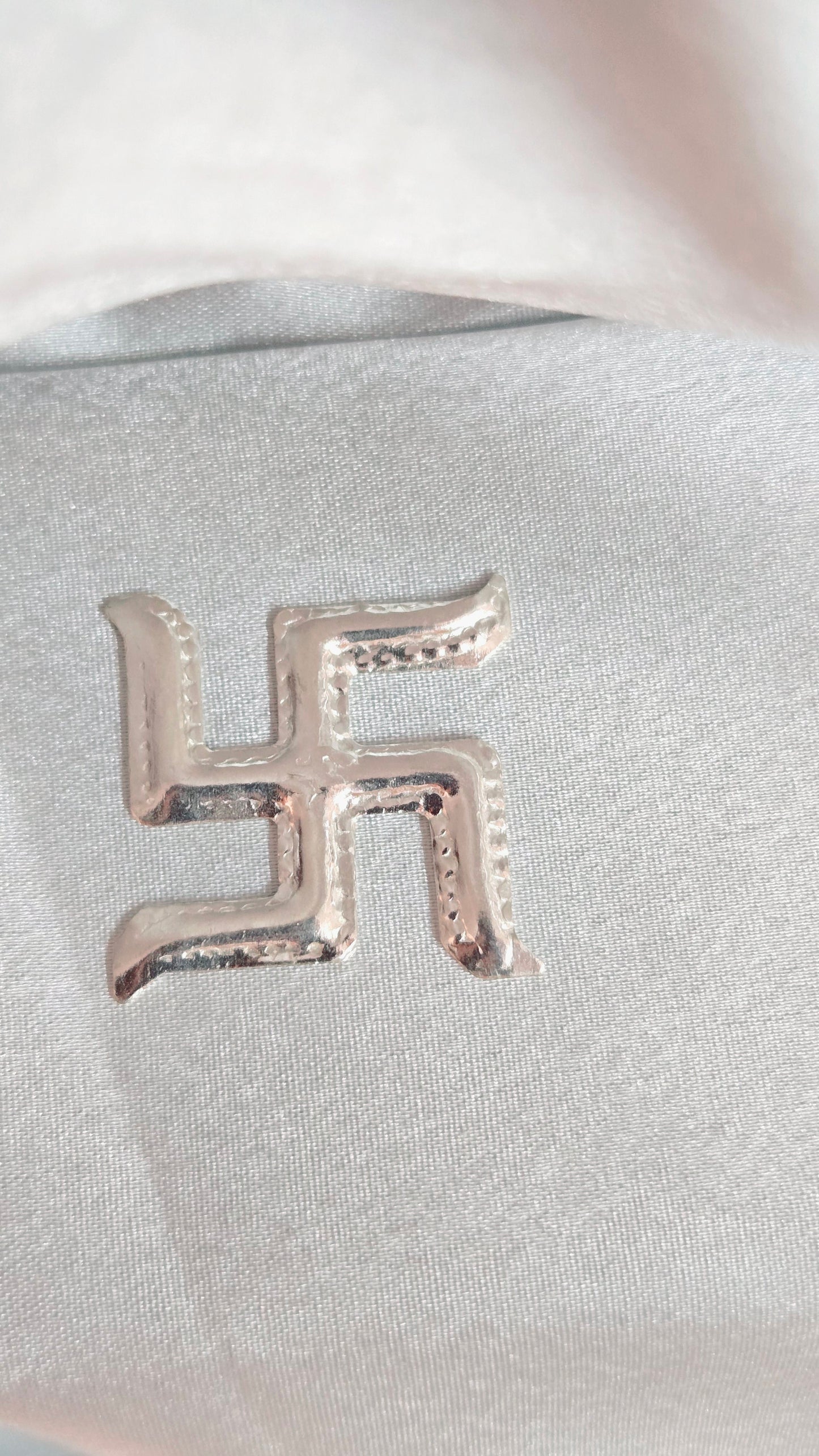 Pure Silver Swastik Satiya